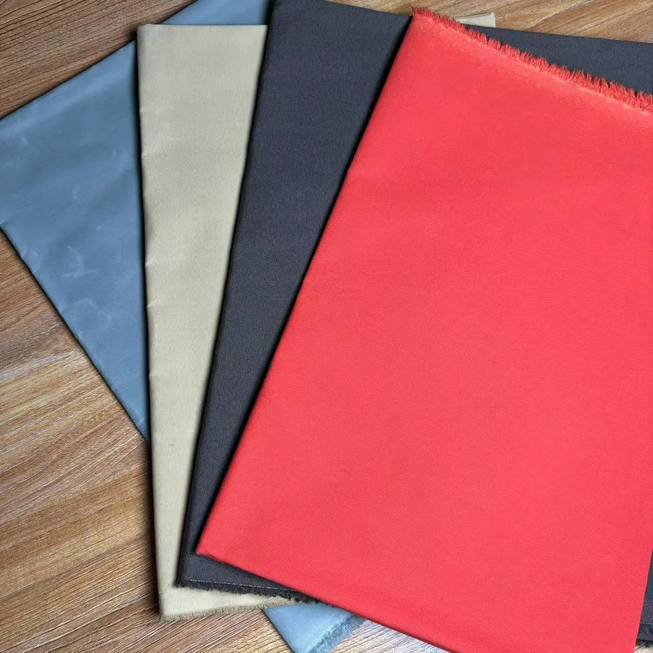 High Quality Coated Fabric Oil Wax Fabric Canvas Oil Wax Jacket Making Old Fabrics For Garment