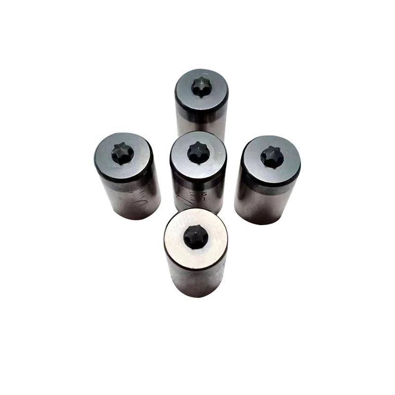 Изготовленные на заказ шесть угловых форм шестиугольные карбидные штампы для холодной заделки проволочной вытяжки