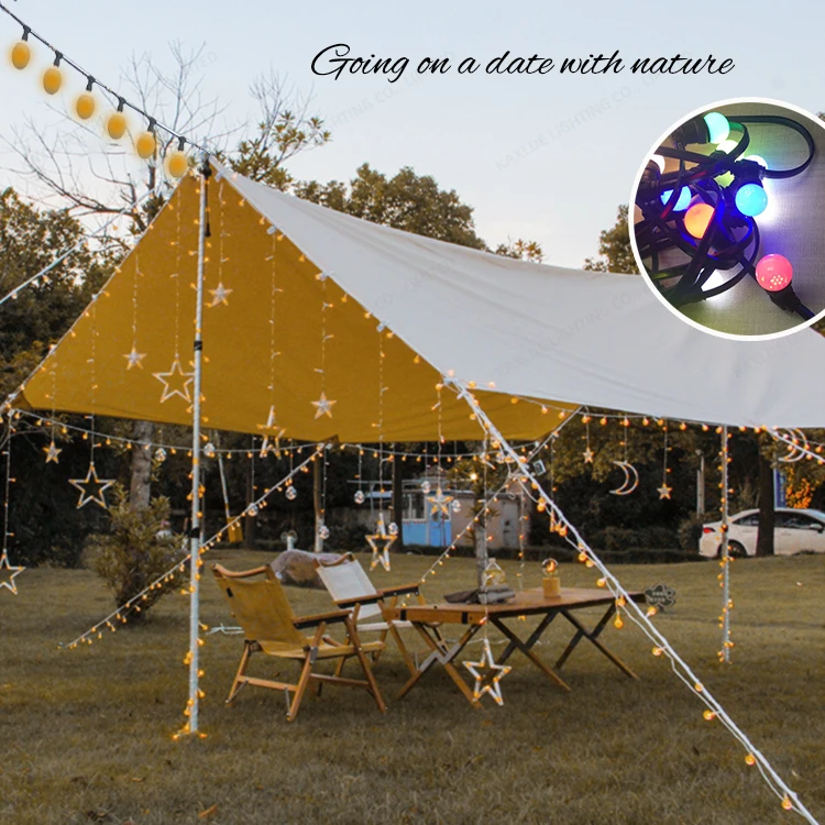 Hot Sale LED String Light Garden Decorative Holiday Christmas Garland LED String Outdoor Lamps Camping Light