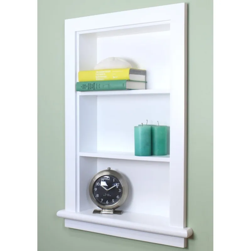 Medicine Cabinet Recessed Wall Niche Bathroom Wall Cabinet Between Studs Shelving for Drywall