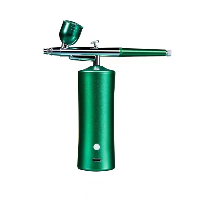 OEM/ODM Private Brand Airbrushing Auto Stop Dual Action Spray Gun Airbrush Kit with Compressor For Eyebrow Tattoo Nail Airbrush