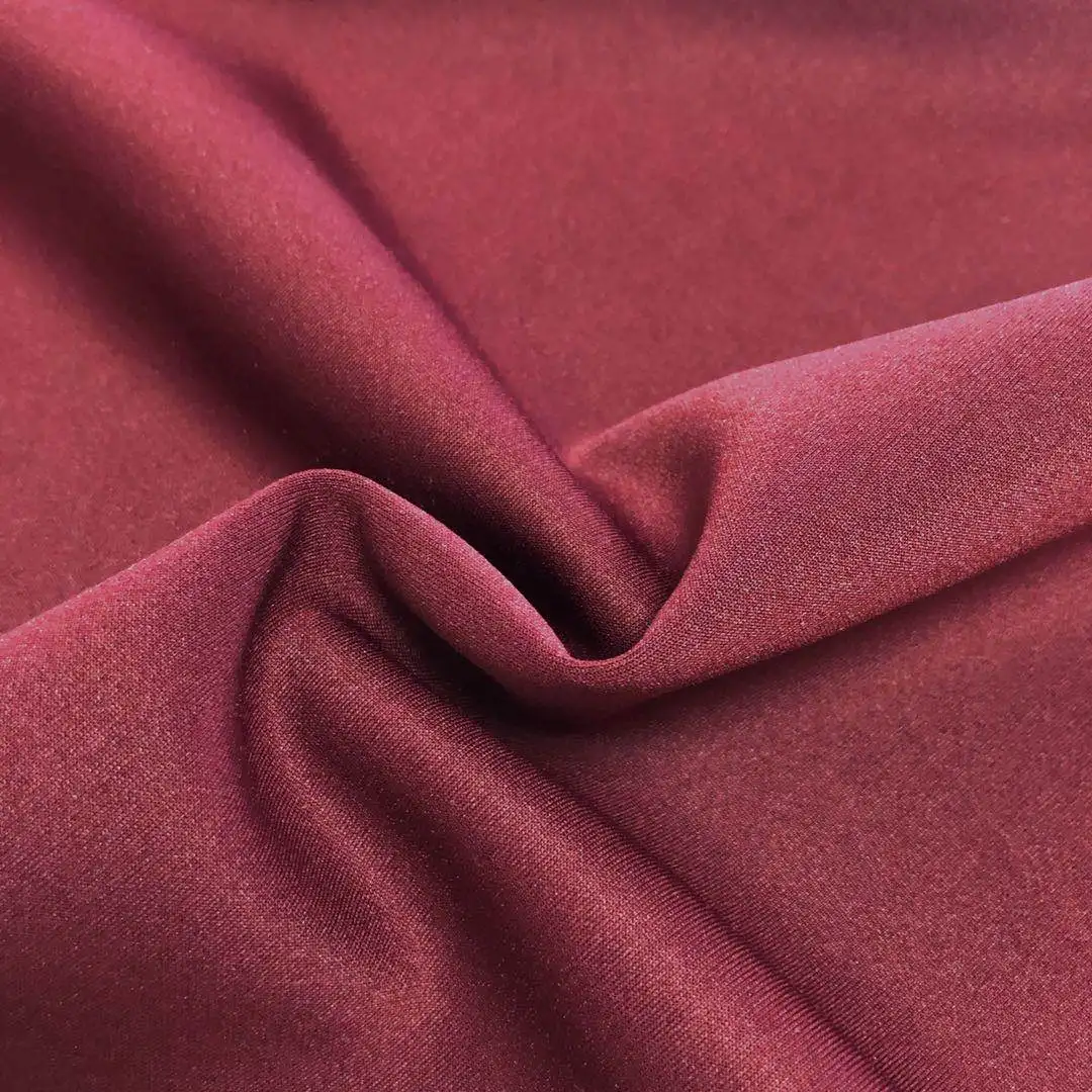 ShaoXing Chinese factory dyed air layer/scuba knit fabric