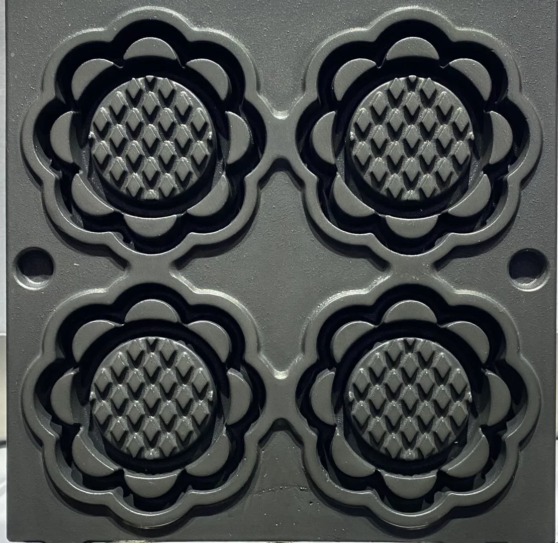 Best Selling Commercial Bakery Machinery  Sunflower Shape Waffle Maker On Sales