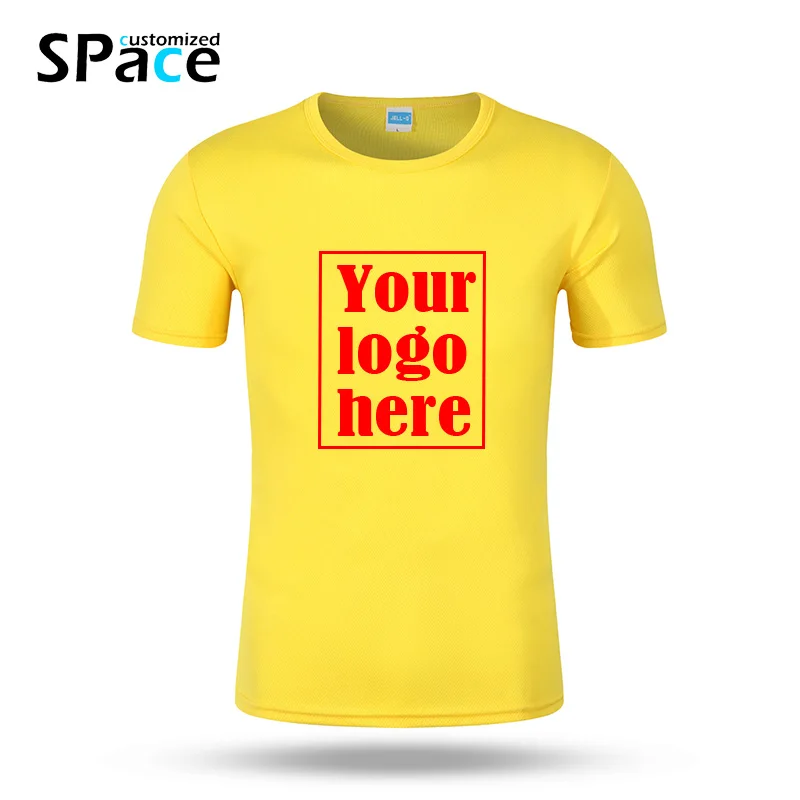 Best Selling Men T Shirts custom logo Marathon Fast-Dry T-Shirt NO Brand 2019 Male Short Sleeve Cool T-Shirts Designs QUICK DRY