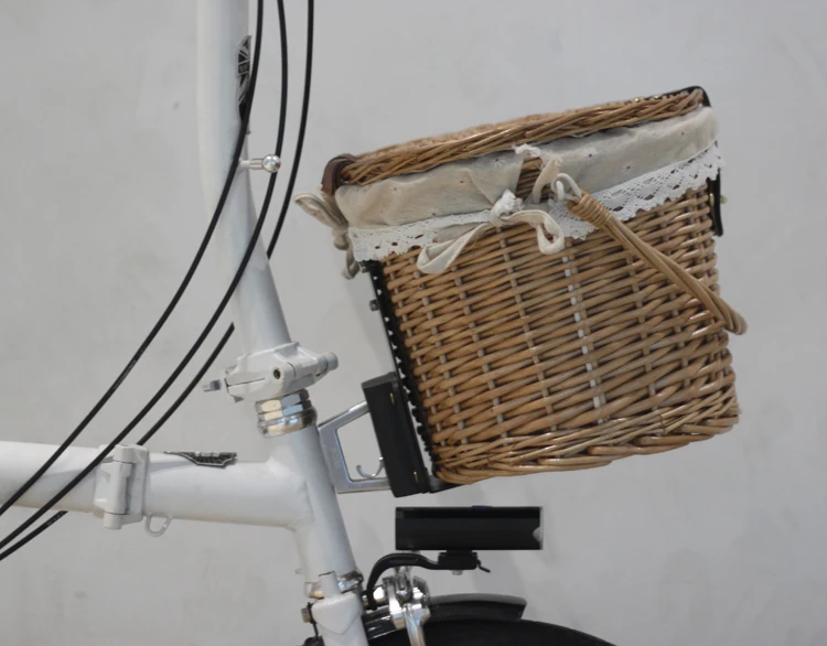 Aceoffix retro bicycle basket bicycle basket for bicycle brompton accessories