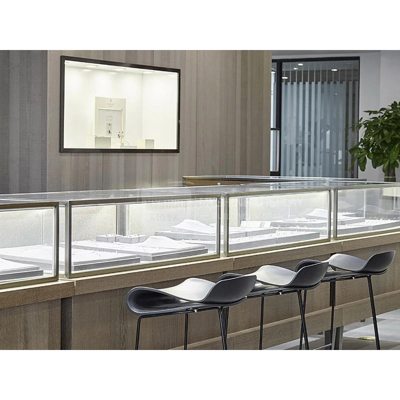 Высококачественный дизайн магазина ювелирных изделий Myshine LUX, дизайн интерьера, витрина для ювелирных изделий, витрина для магазина ювелирных изделий