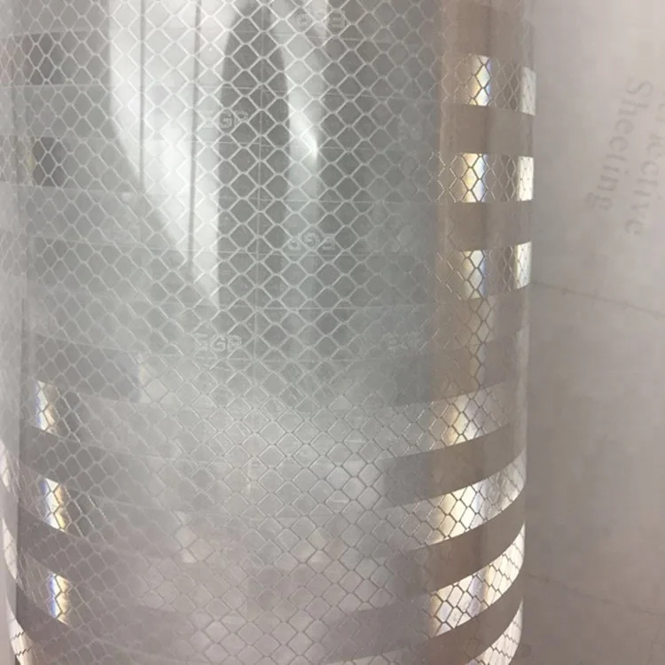 Cheap reflective materials red white egp reflective tape