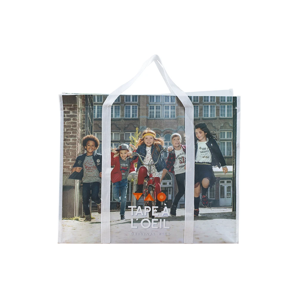 
Высокое качество рекламные пользовательские ламинированные нетканые тканевые хозяйственные сумки с логотипом печати 