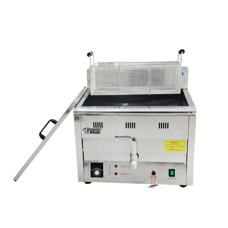 Counter Commercial Air Fryer Fryers Deep Other Snack Machines Deep Fryer Food Cart Top Stainless Steel New Product 2020 Provided