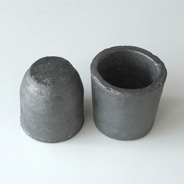 Clay graphite silicon carbide crucible for melting cast iron