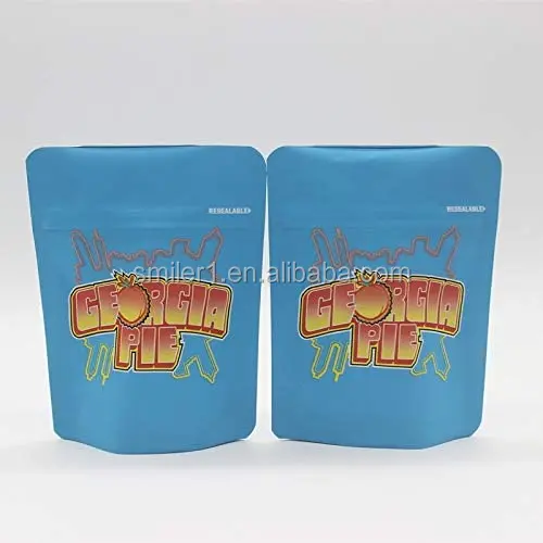 
Multi-purpose Smell Proof Mylar Bags Resealable Foil Pouch Bags Stand-Up Ziplock Bags for bakery nut-fruits candies cookies 