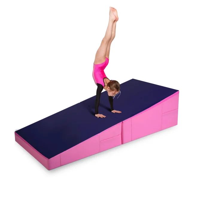 Incline Wedge Mat Folding Slope Cheese Gymnastics Tumbling Mat