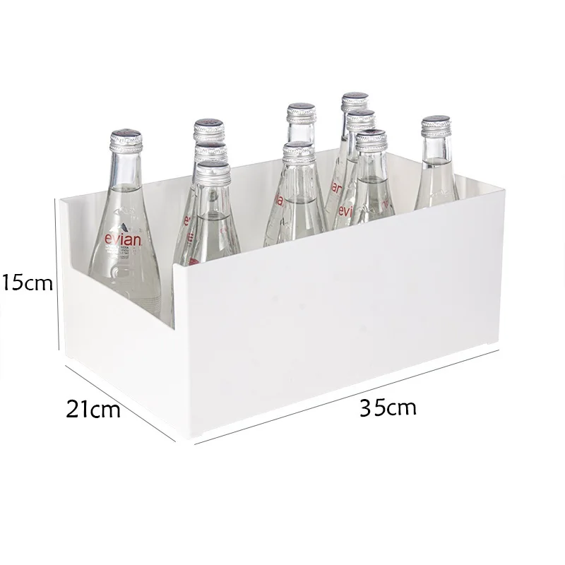 Priced to Sell Stackable Organizer Bins For Kitchen Front Open Plastic Storage Basket Multi-purpose Storage Box With Handle