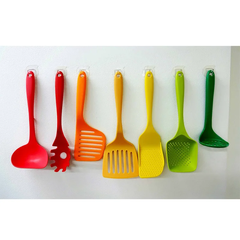 Японская импортная кухонная утварь, кухонная утварь, захватывающая ложка, дуршлаг, кухонная лопата с длинной ручкой, нейлоновая ложка с длинной ручкой