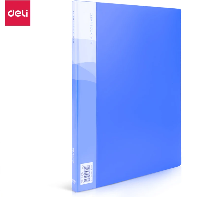 Portfolio Binder with Clear Plastic Sleeves Protectors Display 60 Pages Book for Artwork Document Organizer