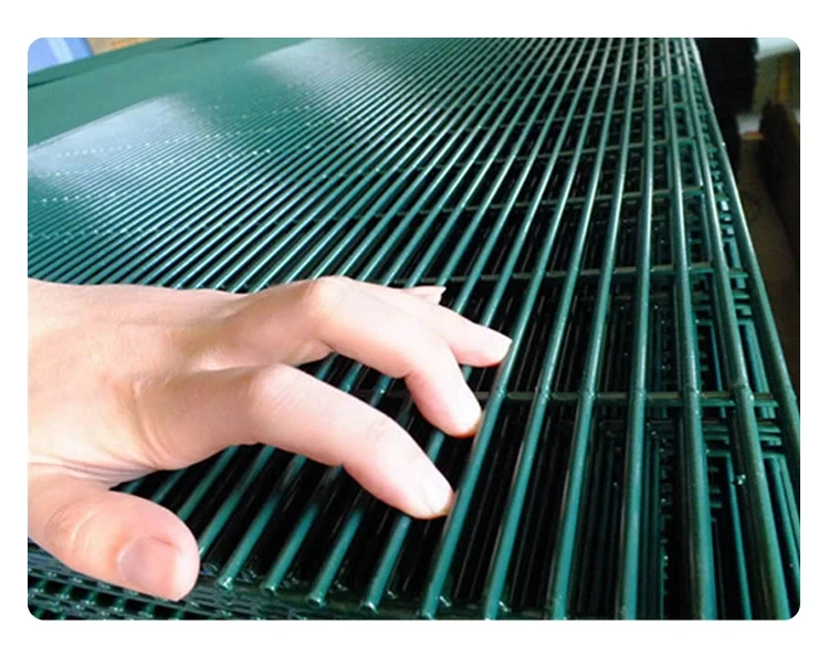 high quality 358 wire mesh fence anti climb anti theft garden Hot Dipped Galvanized pvc coated barrier security fence for prison