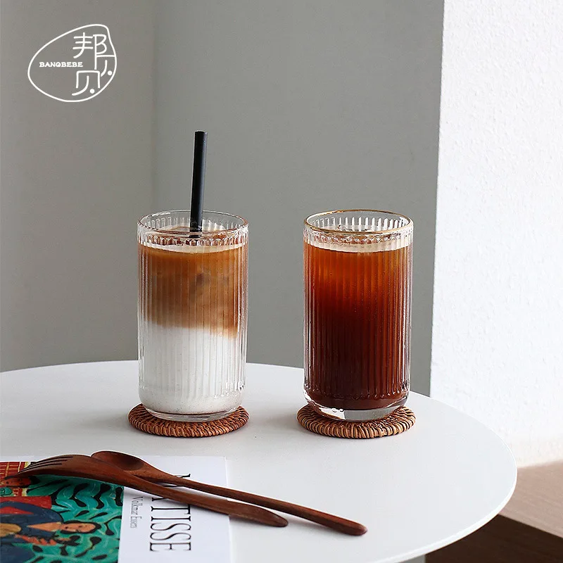 SYL новые Ins термостойкого золотой полосой с высоким соотношением цены и качества пивной стакан кружка кофе напиток чашка сока