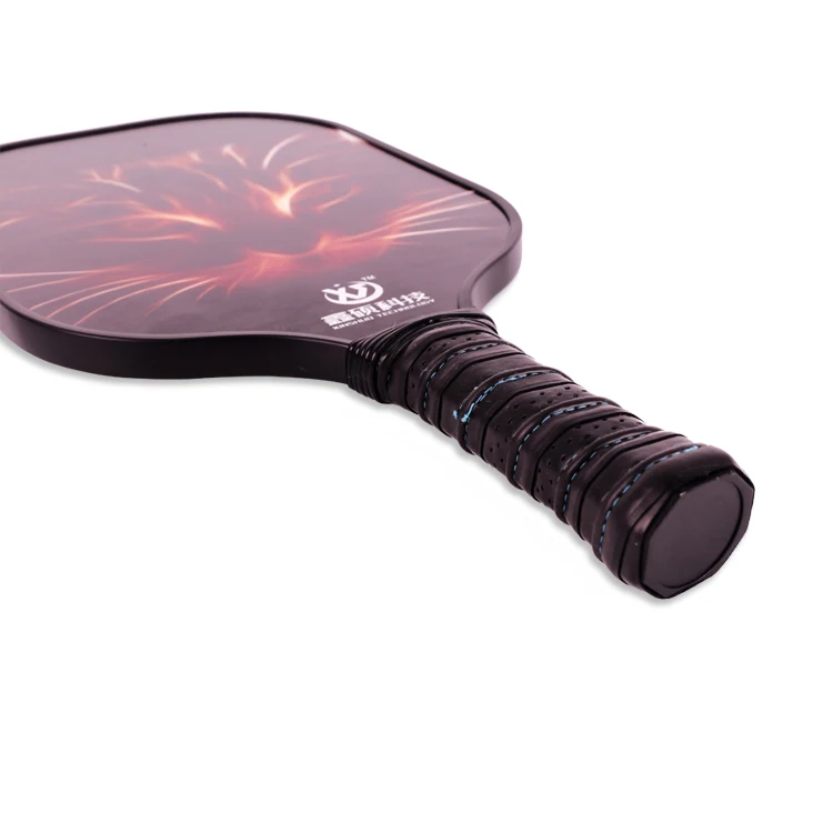 High Quality Glass Surface  Composite Core Pickleball Long Pickleball Paddle Surface