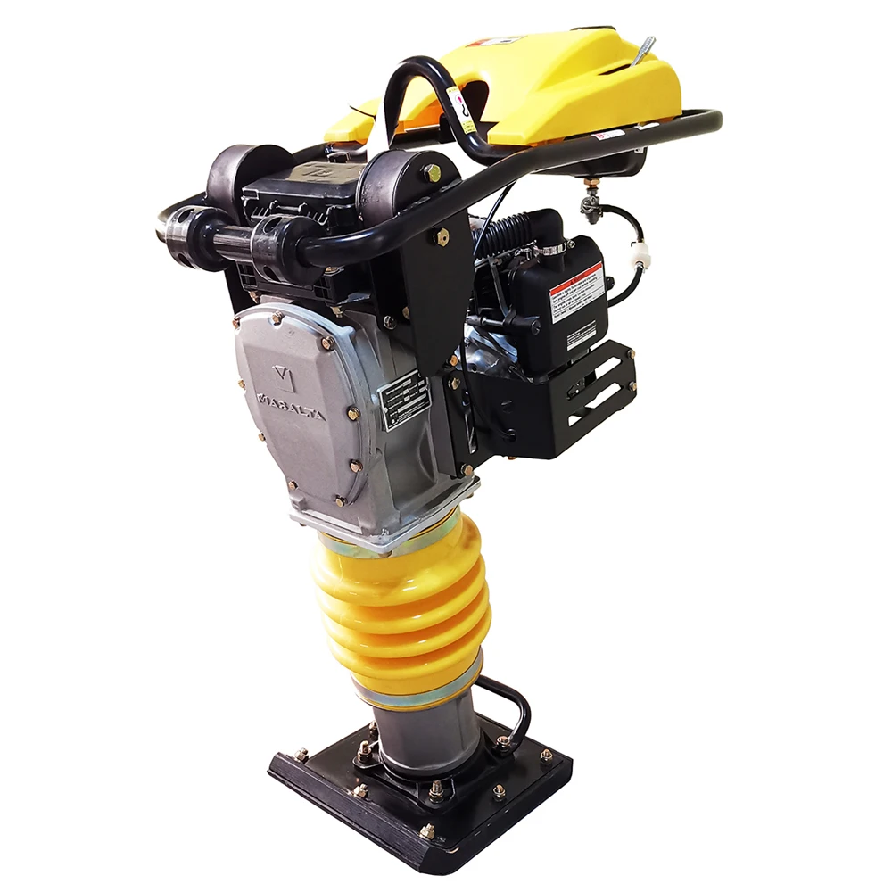 Masalta Honda GX R120 Gasoline Engine Jumping Vibrator Rammer Machine High Quality Vibrating Compactor Tamping Rammer