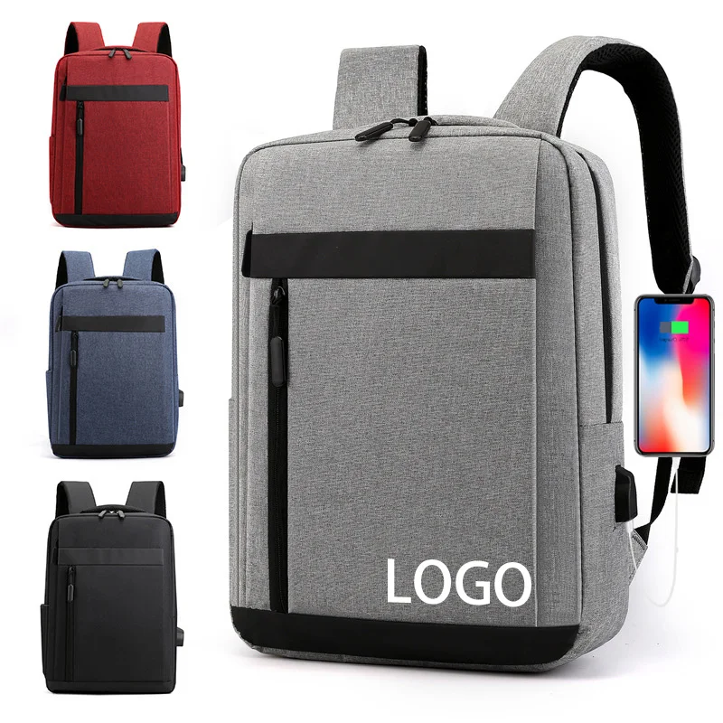 wholesale large capacity laptop backpack school bag with notebook interlayer portable casual travel backpack for men