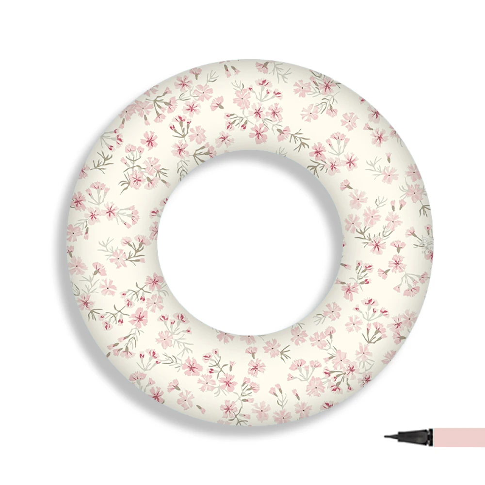 Wholesale custom Floating Swim Circle Beach Pool float Inflatable Swim Tube Inflatable Swimming Rings adult with Handles