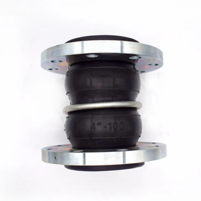 Double Sphere Rubber Expansion Joint Connection Type of Rubber Pipe Coupling Connector
