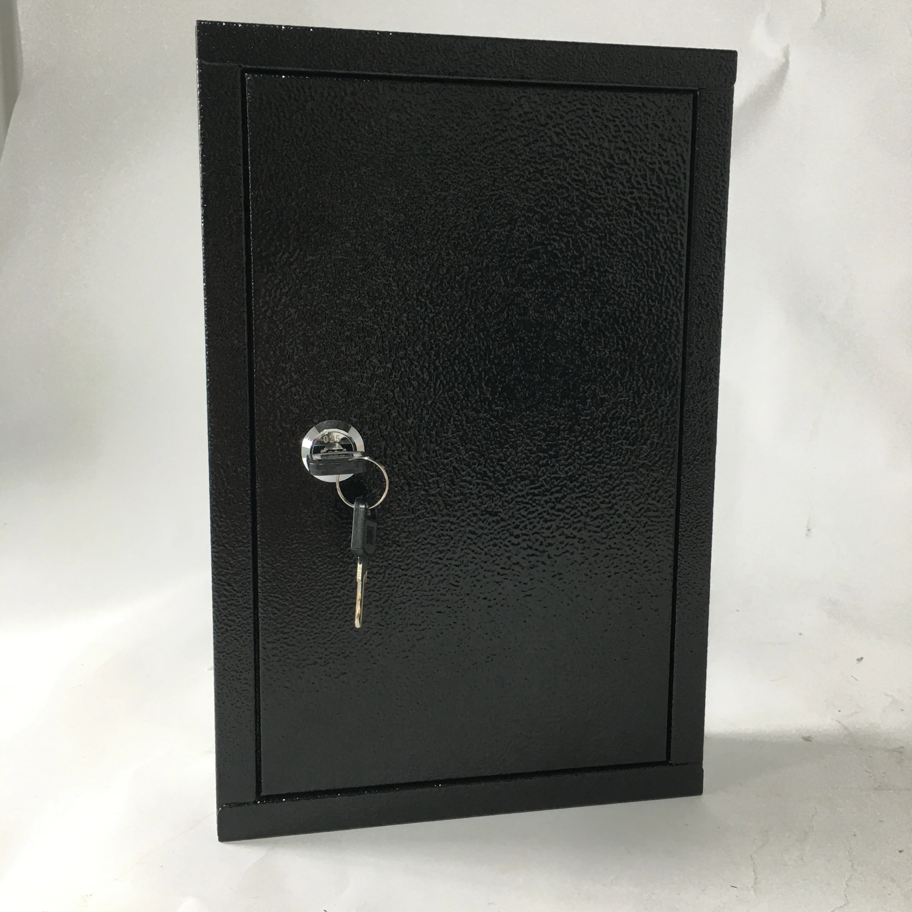 Square corner Black  Cold Rolling Steel Metal Wall Mounted Key Lock  32  Key  Box cabinet