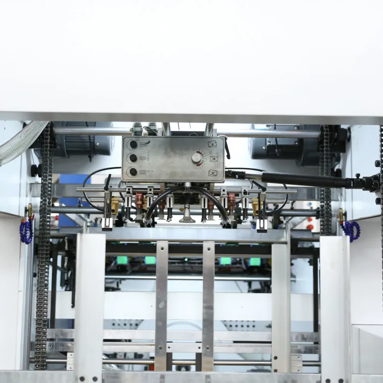 Automatic Paper Cardboard Flatbed Die Cutting Machine with Stripping Section