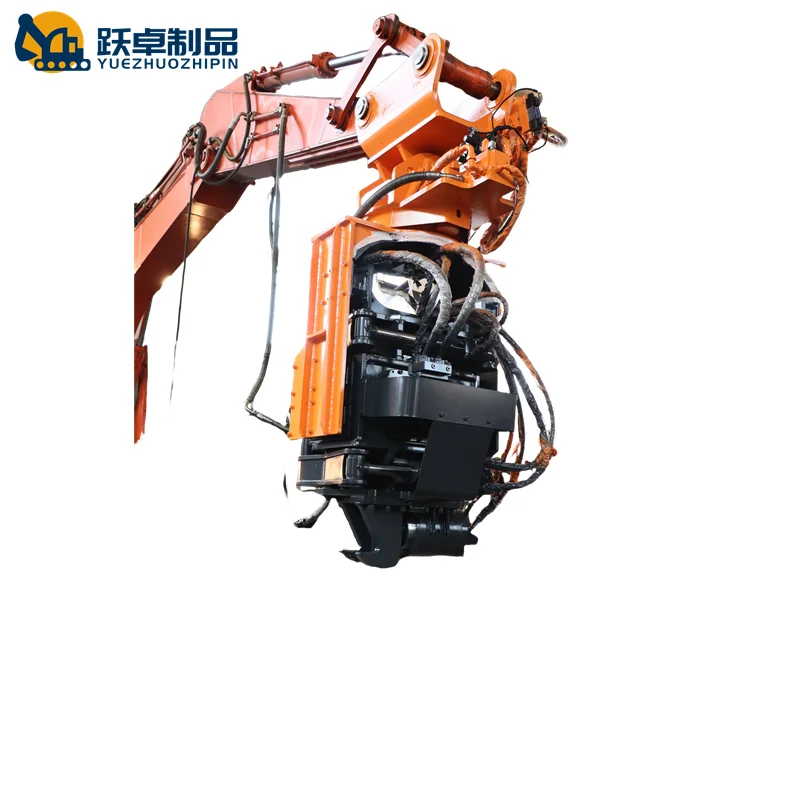 15-46T Excavator mounted Hydraulic Vibrating Pile Driver Vibro Hammer vibratory hammer