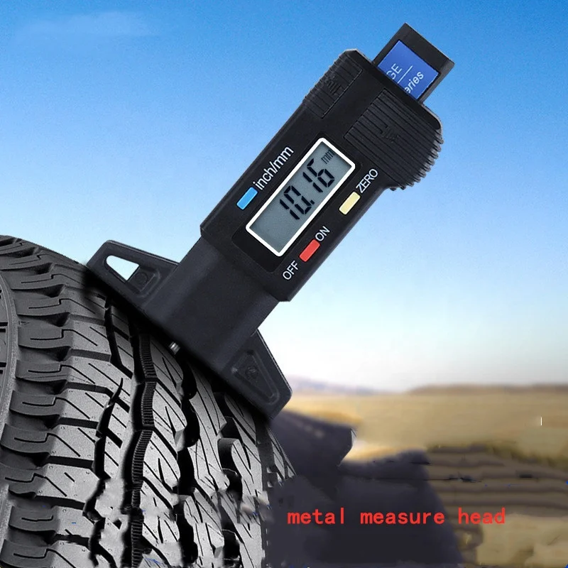 Электронная линейка для глубины рисунка шин 0-25 мм