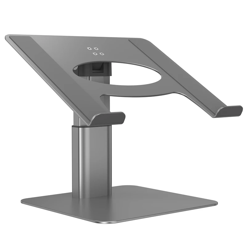 Aluminum Laptop Stand, Ergonomic Adjustable Notebook Stand, Riser Holder Computer Stand