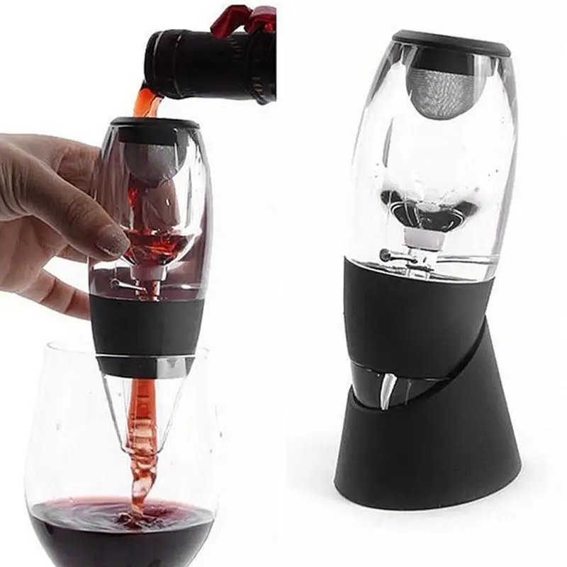 Magic Aerator Set Family Party Bar Essential Red Wine Equipment Bar Accessories Portable Wine Decanter with filter