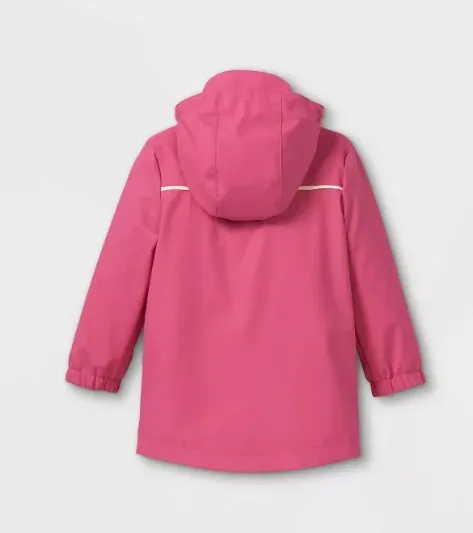 PU Waterproof Hooded Rain Coat Windproof Breathable hooded PU coating kids rain coat wholesale waterproof PU durable waterpr