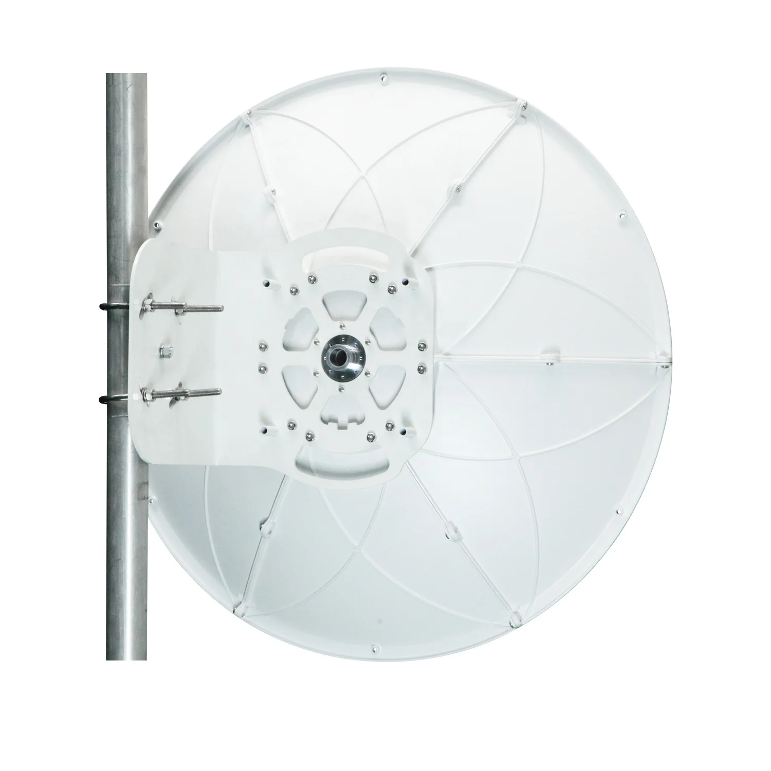10.7-11.7 GHz 0.6M 2 Ft High Gain  microwave antenna, Dual Polarized, for MIMOSA B11 and Ubiquiti Airfiber 11FX siklu CommScope