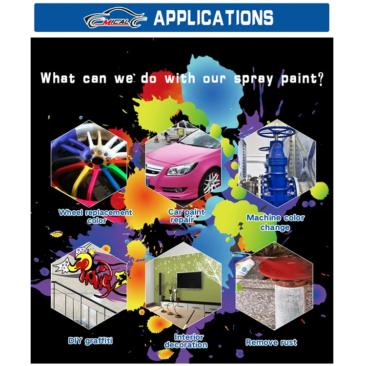 High quality and lower price acrylic paint wholesale spray paint 450 ml