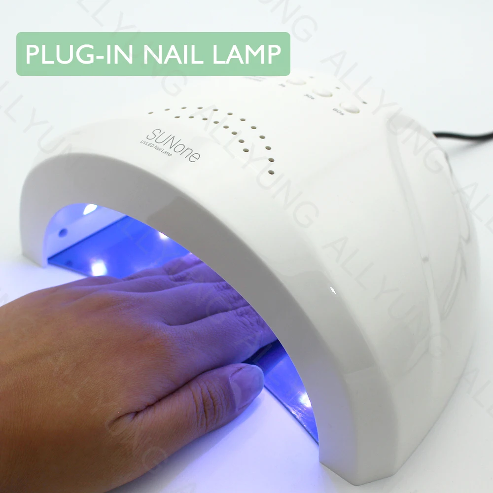 Professional 48W UV LED Nail Dryer Lamp Smart Manicure Equipment with 3 Gear Timer for Gel Polish Drying Electric Supply