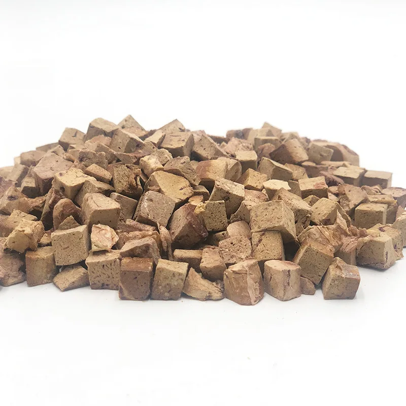 Закуски для домашних животных Сублимированные гранулы куриной печени с высоким содержанием белка кошачьи закуски корм кошек сублимационная сушеная оригинальная нарезка зубов