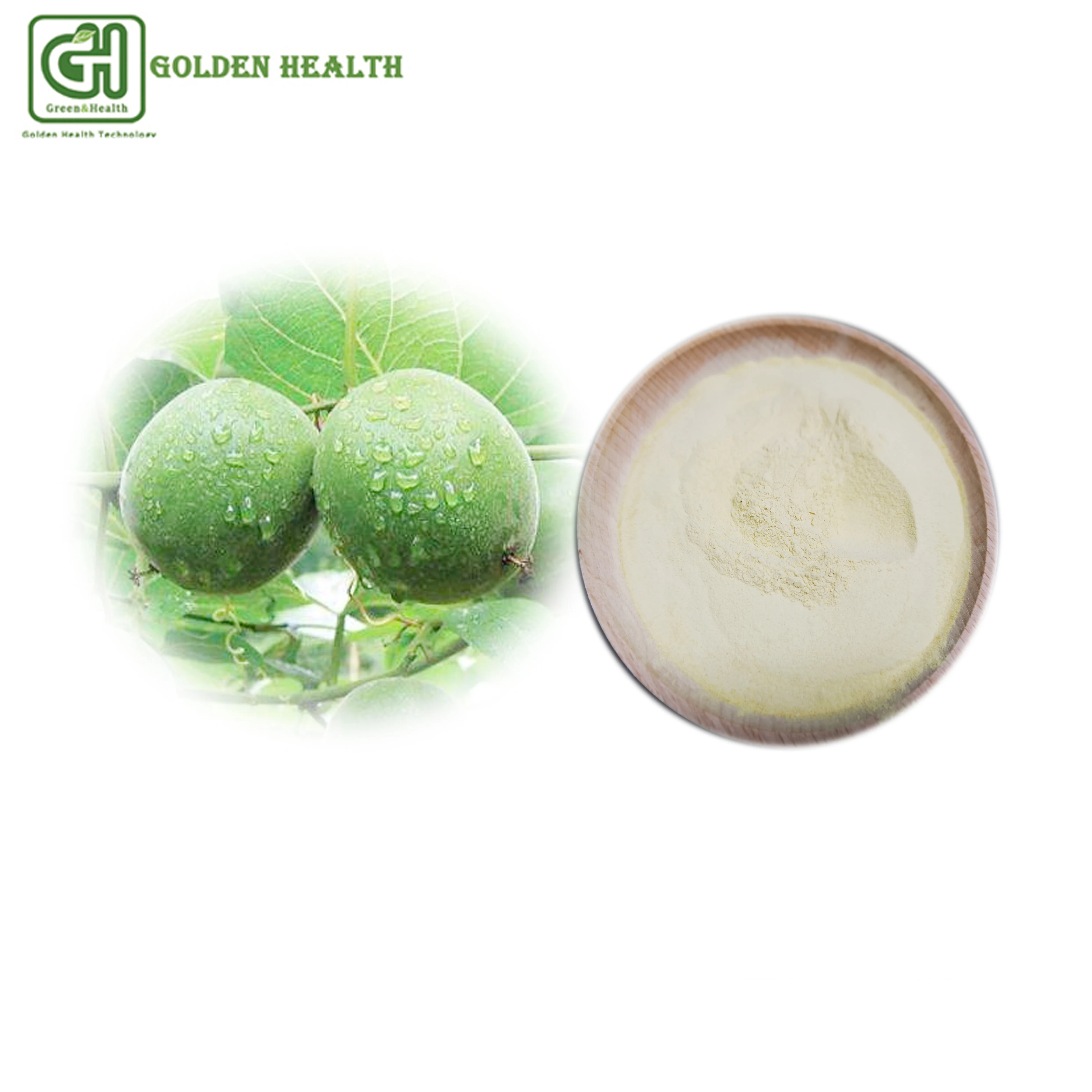 GMO Free Natural Sweetener Luo Han Guo Extract 30% Monk Fruit Extract Mogroside V