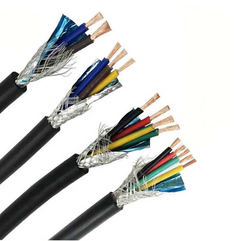  Для детей 2 3 4 5 6 Core 0 75 1 mm2 300 300V RVVP экранированный щит гибкий кабель с ПВХ