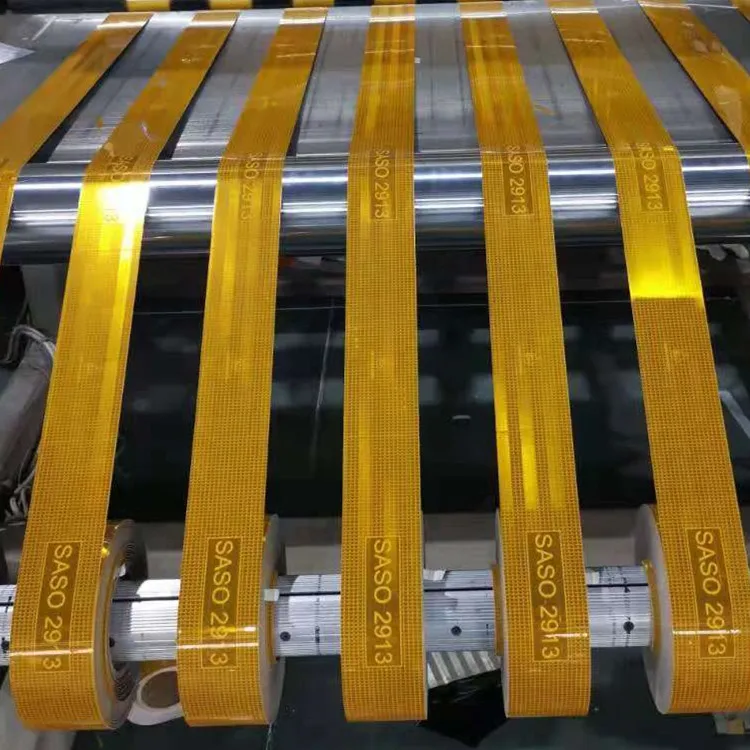 Светоотражающая рулонная лента SASO 2913 для грузовика из Саудовской Аравии, светоотражающая ретро-лента