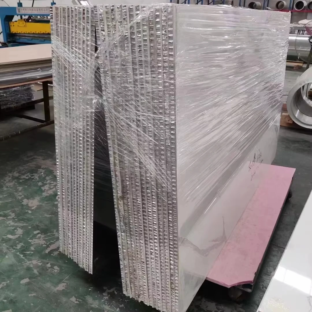 GOLDTOP OEM/ODM травертен травертин алюминиевый сотовый камень композитные панели бежевый для обшивания стенами