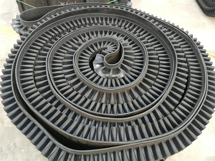 Professional Manufacturer Good Quality Green Pvc Rubber Cleat 600mm Corrugated Sidewall Conveyor Belt