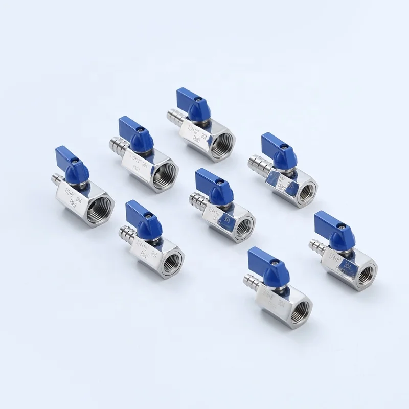 With High Precision Internal Thread Stainless Steel Ball Valve For Industrial Equipment