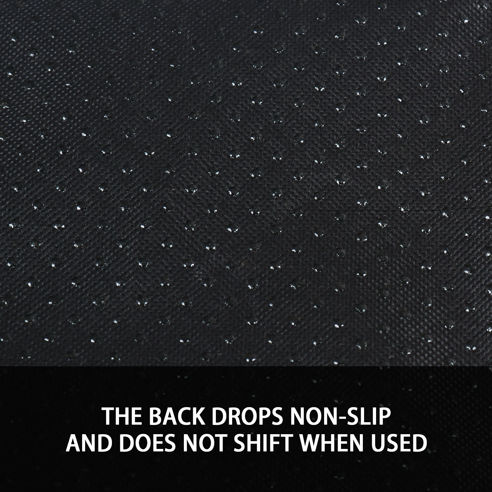 In Stock black color 600D Oxford Fabric waterproof dog car seat cover extender hard bottom anti-slip pet hammock for SUV truck