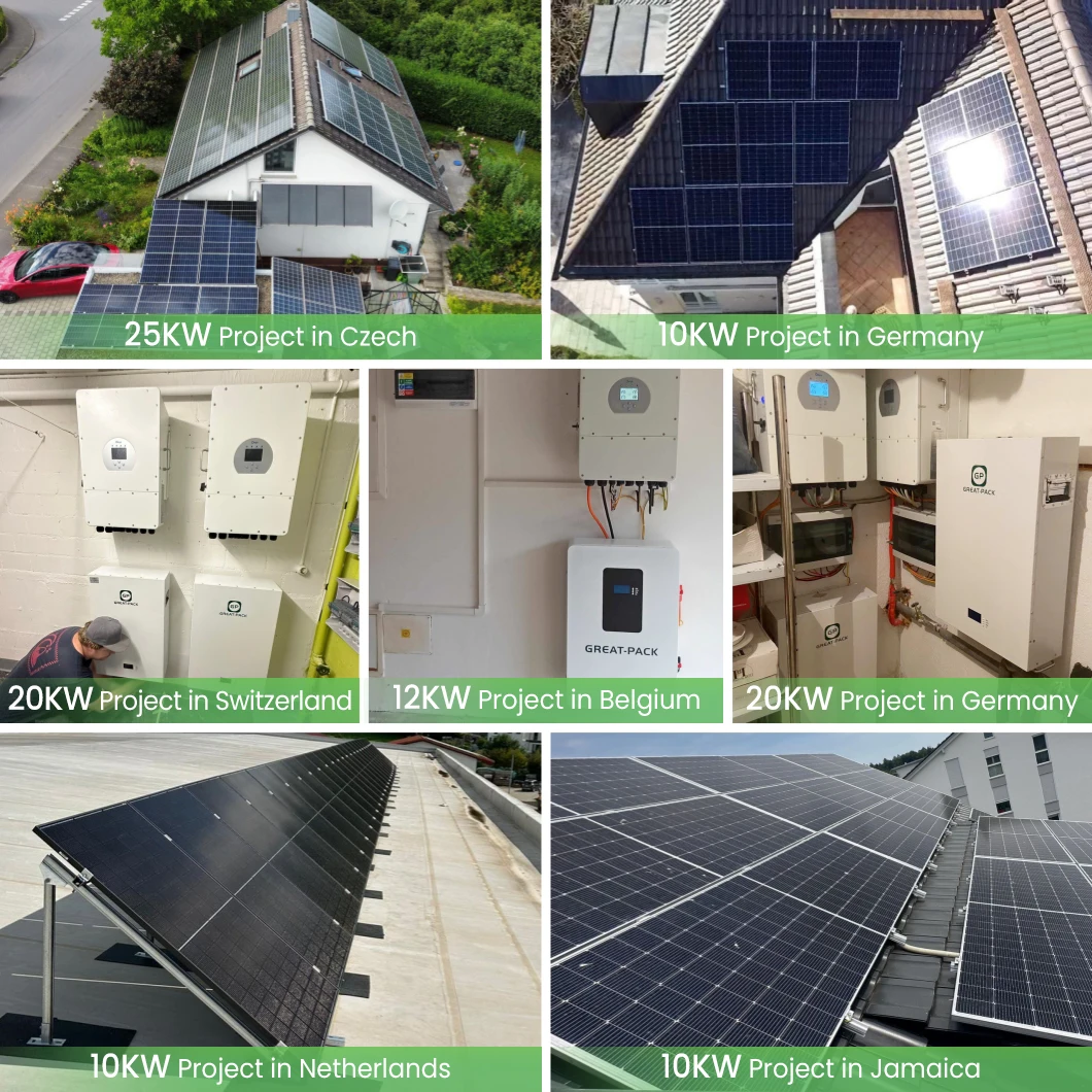 Home Commercial Complete Home Solar Farm System 20 Kw  5000 Watts Solar Energy Home System 30kw