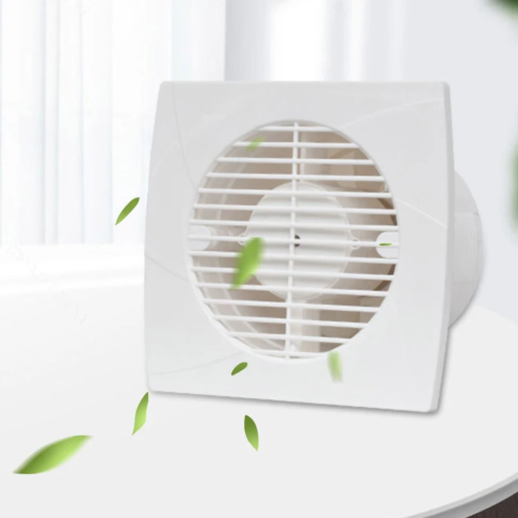 Сертификация CE, высококачественный полностью пластиковый вытяжной вентилятор для ванной комнаты, настенное или потолочное крепление, 6 дюймов, кухонный вытяжной вентилятор