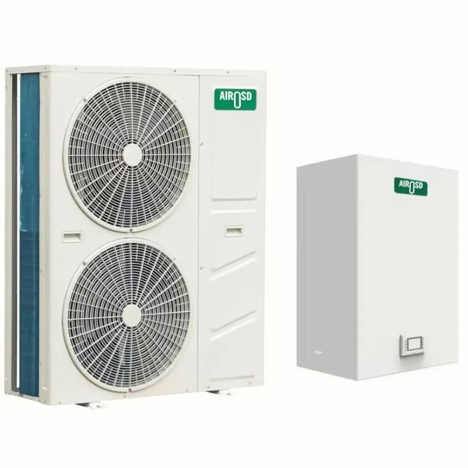 Airosd Heat Pump Wifi 9KW16KW18KW DHW Heating Cooling Air Source  Split R32 EVI DC Inverter Air to Water Heat Pump