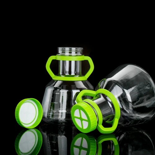 Custom High Quality Baffled Plastic Erlenmeyer