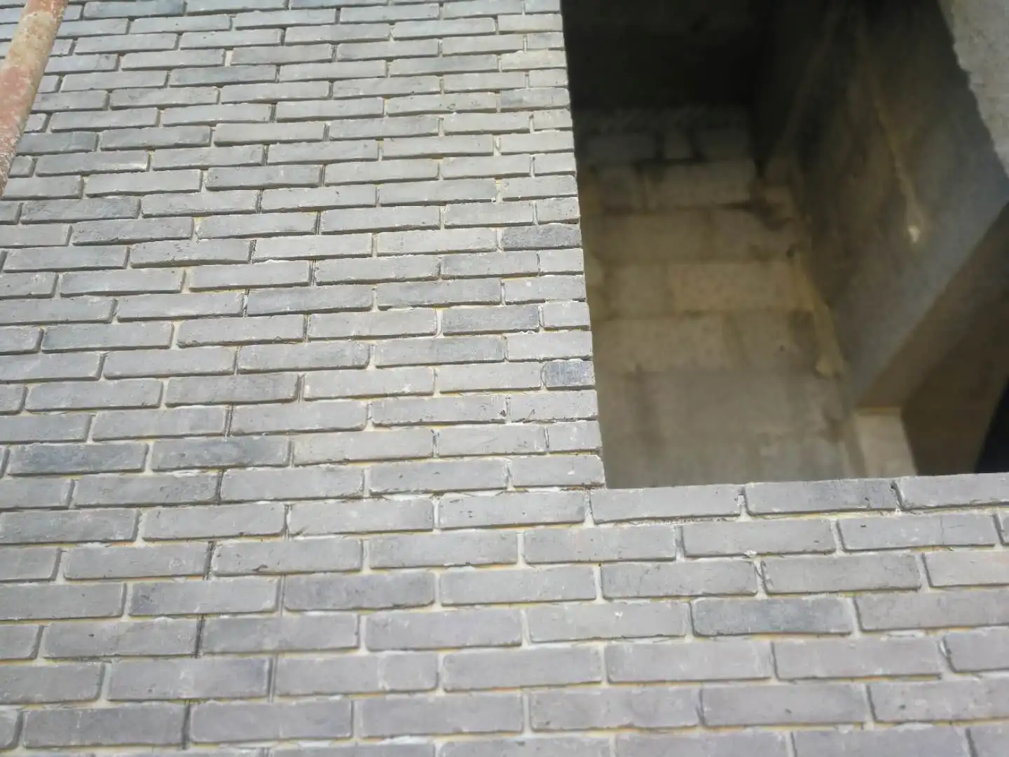 New design grey cultural sticker brick for wall cladding with antique surface