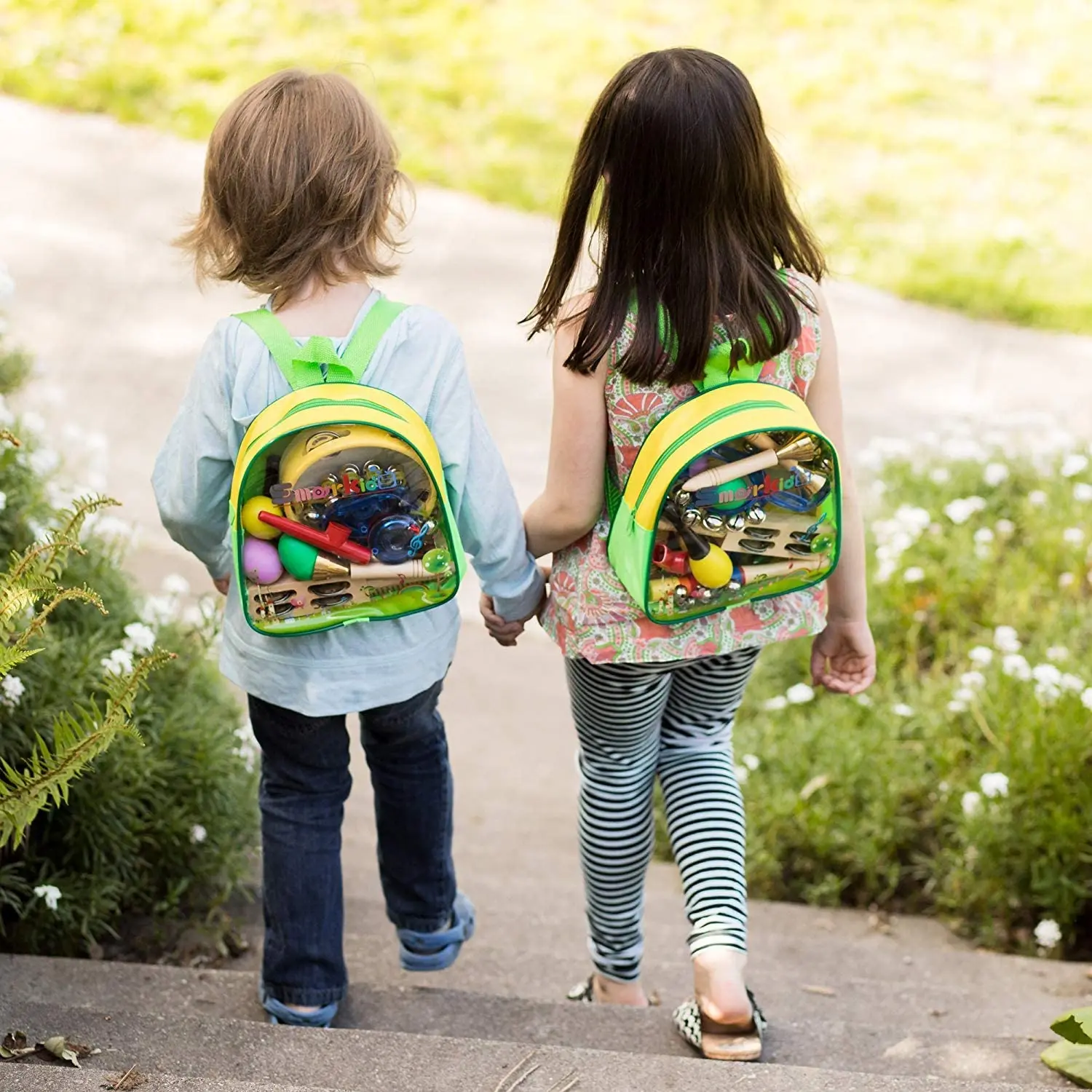 Toddler Musical Instruments Wooden Sensory Preschool Percussion Instruments Toy for Kid Baby Instrument Musical Toy Set